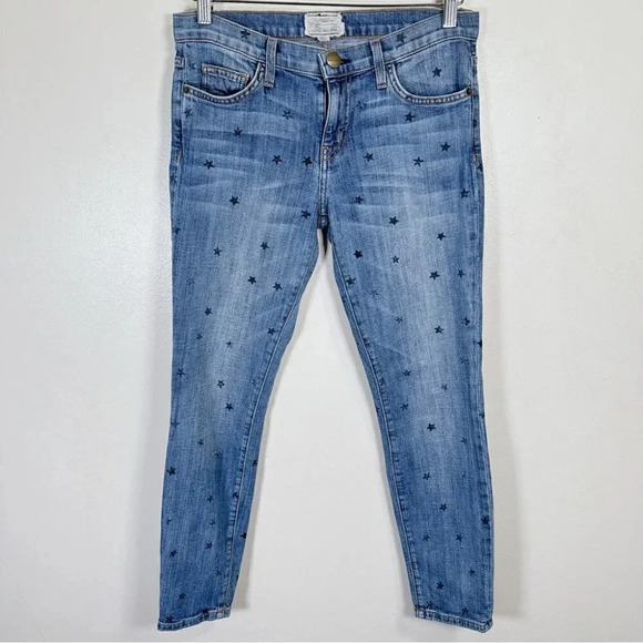 Current/Elliott  The Stiletto Revival Mini Star Jeans - Picture 2 of 15